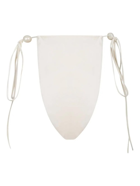 Magda Butrym halterneck bikini top - Neutrals - zdjęcie produktu nr 1
