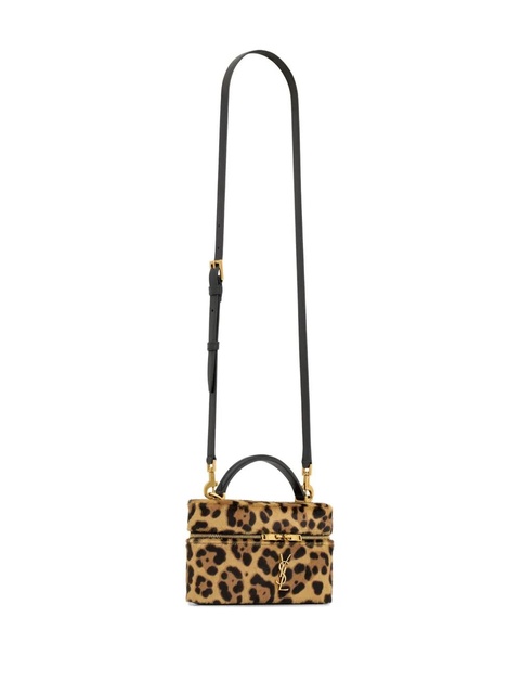 Saint Laurent Gaby leopard-print tote bag - Brown - zdjęcie produktu nr 1