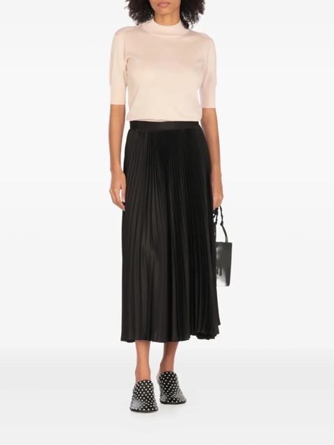 Jil Sander high-neck short-sleeves sweater - Neutrals - zdjęcie produktu nr 2