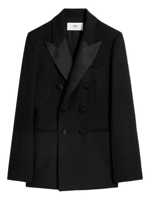 AMI Paris double-breasted buttoned jacket - Black - zdjęcie produktu nr 1