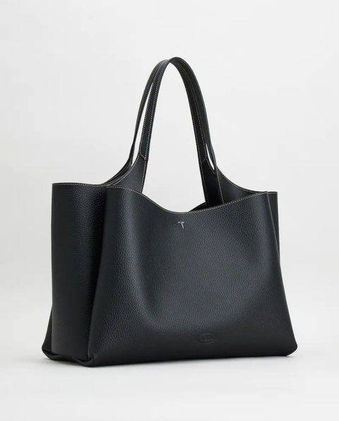 TOD'S - Czarna torebka Timeless Medium - zdjęcie produktu nr 2