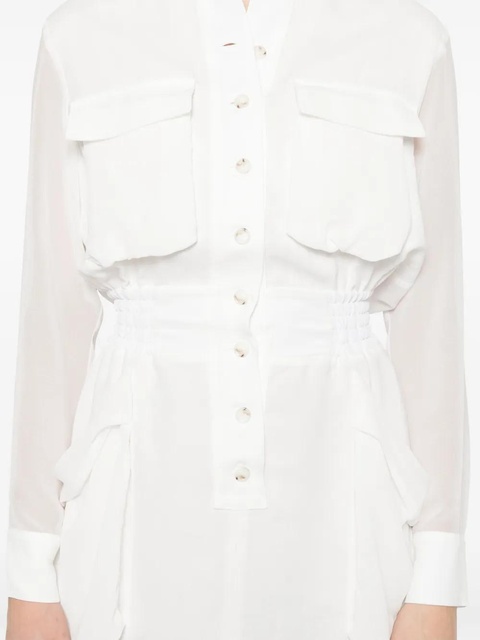 PINKO Benvenuto dress - White - zdjęcie produktu nr 2