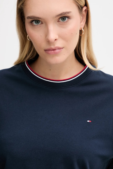 Tommy Hilfiger t-shirt damski kolor granatowy WW0WW47310 - zdjęcie produktu nr 2