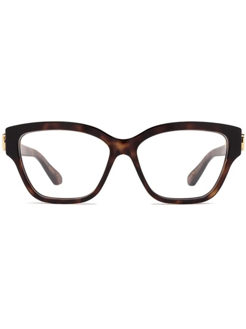 Gucci Eyewear cat-eye glasses - Brown - zdjęcie produktu nr 1