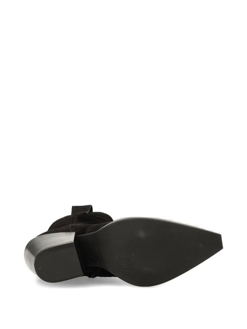 Copenhagen CPH238 suede pointed-toe zip boots - Black - zdjęcie produktu nr 2