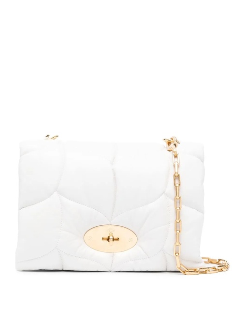 Mulberry quilted leather shoulder bag - White - zdjęcie produktu nr 1
