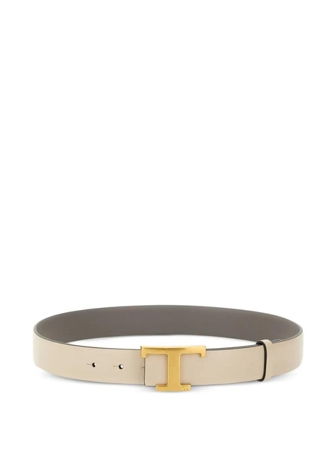 Tod's logo-buckle belt - Neutrals - zdjęcie produktu nr 1