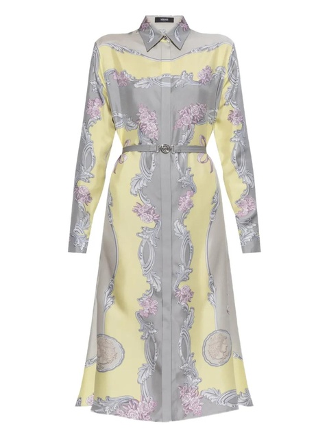 Versace silk dress - Yellow - zdjęcie produktu nr 1