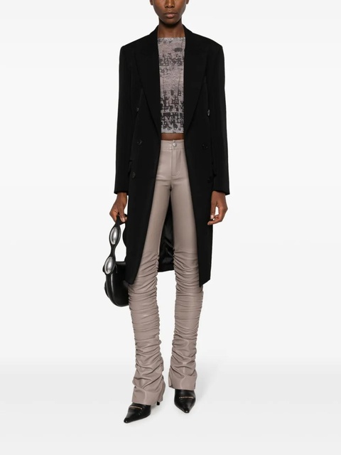 MISBHV Nirvana ruched skinny trousers - Grey - zdjęcie produktu nr 2