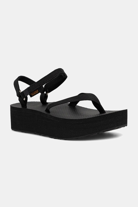 Teva sandały Flatform Sandal Slim damskie kolor czarny na platformie 1164630 - zdjęcie produktu nr 1