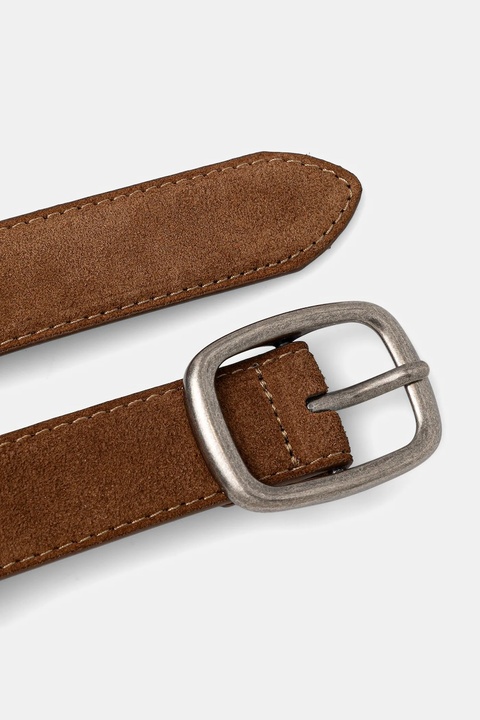 Answear.LAB pasek zamszowy damski kolor brązowy - zdjęcie produktu nr 2