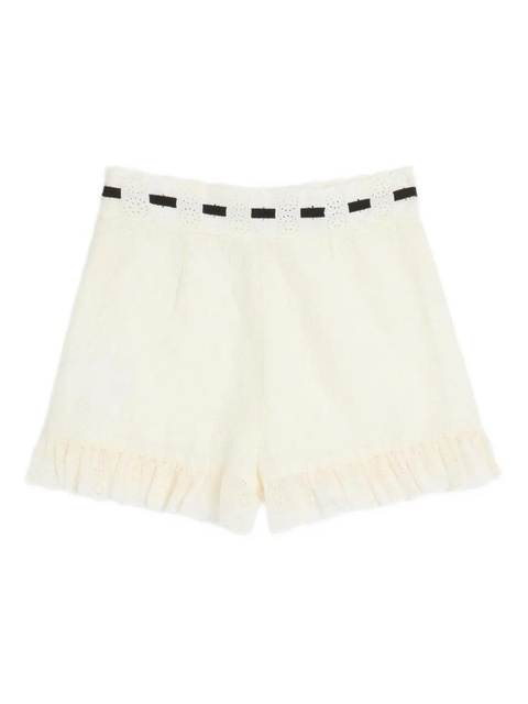 Valentino Garavani Daisy Sangallo shorts - Neutrals - zdjęcie produktu nr 2