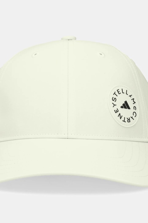 adidas by Stella McCartney czapka z daszkiem kolor beżowy JZ5519 - zdjęcie produktu nr 2