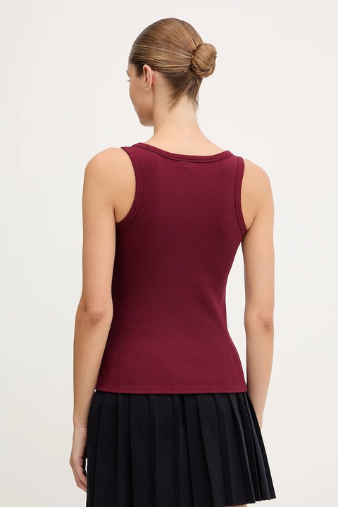 Guess top COLETTE damski kolor bordowy V4YP06 K8RT2 - zdjęcie produktu nr 2