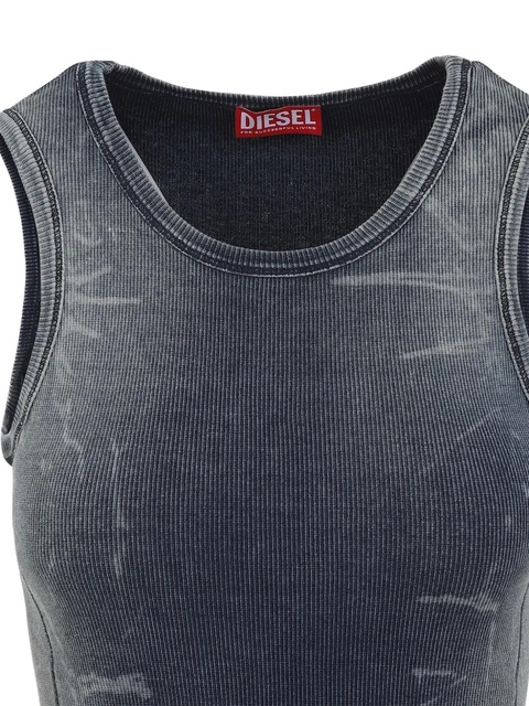 Diesel ribbed-knit top - Blue - zdjęcie produktu nr 2