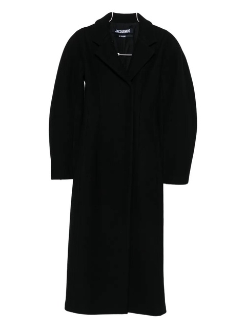 Jacquemus Le Curvo coat - Black - zdjęcie produktu nr 2