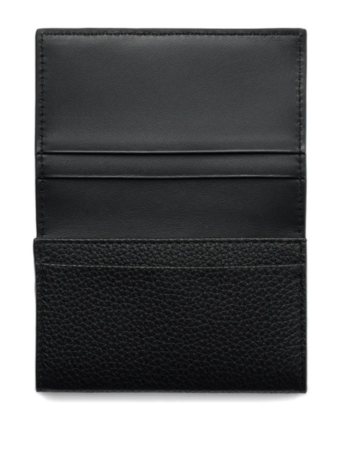 Prada textured leather cardholder - Black - zdjęcie produktu nr 2
