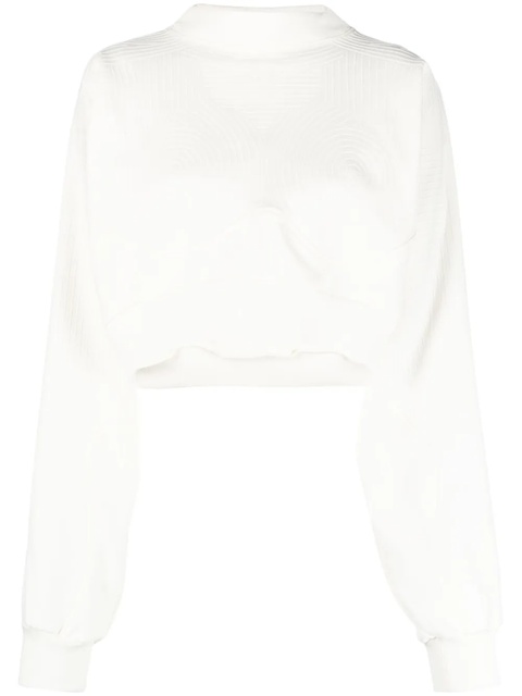 Off-White Vortix Cor cropped sweatshirt - Neutrals - zdjęcie produktu nr 1