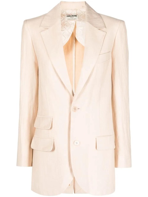 Zadig&Voltaire single-buttoned blazer - Neutrals - zdjęcie produktu nr 1