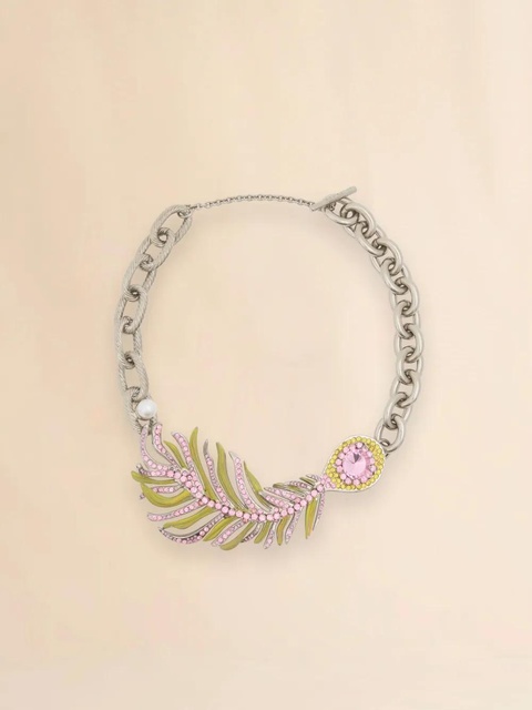 Marni feather-design necklace - Silver - zdjęcie produktu nr 2