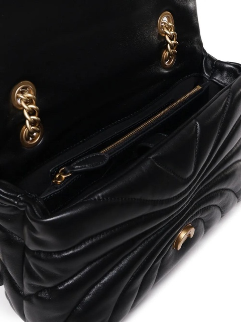 PINKO Classic Love Puff shoulder bag - Black - zdjęcie produktu nr 2