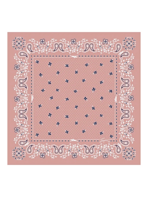 Longchamp paisley-print scarf - Pink - zdjęcie produktu nr 1