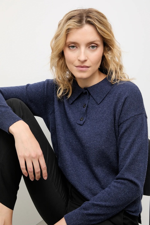 Answear.LAB sweter z kaszmirem kolor granatowy - zdjęcie produktu nr 1
