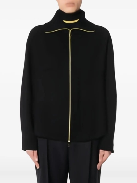 Moncler zip-up patch-pockets shirt - Black - zdjęcie produktu nr 2