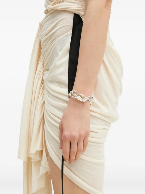 OUR LEGACY organic-form cuff bracelet - Silver - zdjęcie produktu nr 2