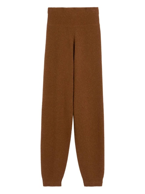 Max Mara knitted high-waisted trousers - Brown - zdjęcie produktu nr 1