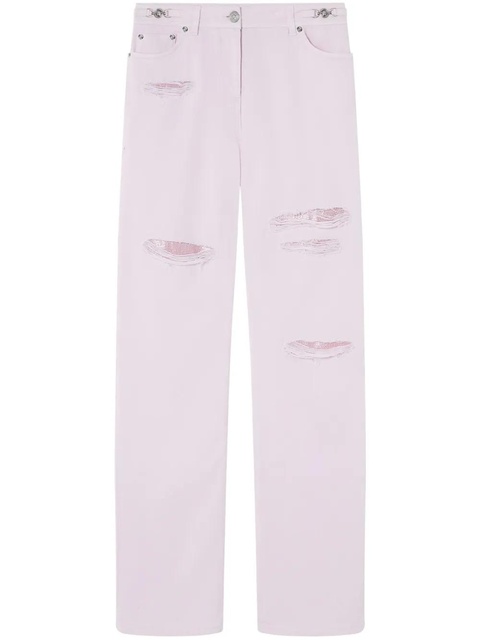 Versace Medusa '95 Metal Mesh boyfriend jeans - Pink - zdjęcie produktu nr 1