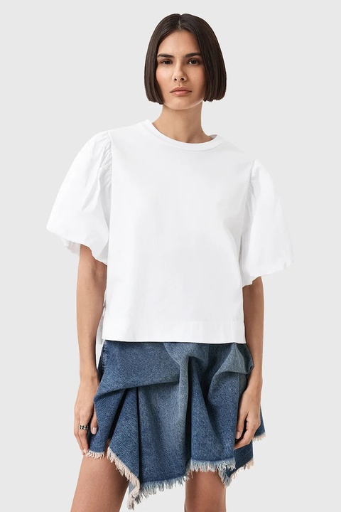 AllSaints t-shirt bawełniany JESS damskie kolor biały W031JD - zdjęcie produktu nr 1