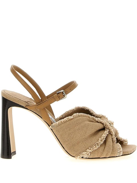 Jimmy Choo 95mm Annika sandals - Neutrals - zdjęcie produktu nr 1