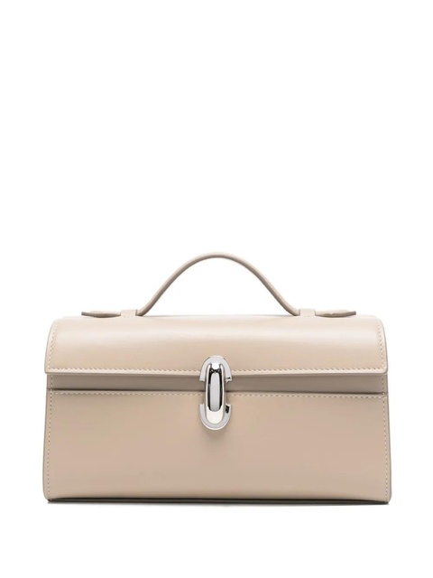 Savette Symmetry top-handle clutch - Brown - zdjęcie produktu nr 1