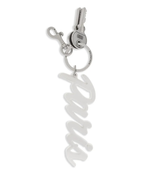 Balenciaga charm keyring - Silver - zdjęcie produktu nr 1