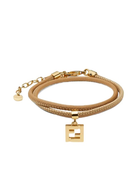 FENDI Forever leather bracelet - Gold - zdjęcie produktu nr 1