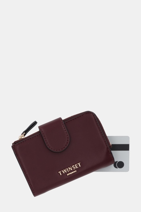 Twinset portfel damski kolor fioletowy 252TL8014 - zdjęcie produktu nr 2