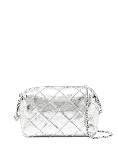 Tory Burch Fleming mini bag - Silver - zdjęcie produktu nr 1