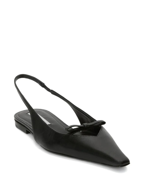 Victoria Beckham Sloan slingback pointed-toe flats - Black - zdjęcie produktu nr 1