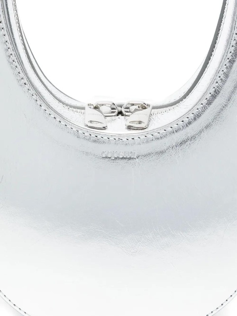 Coperni oval-frame leather shoulder bag - Grey - zdjęcie produktu nr 1