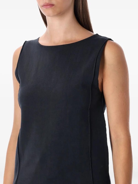 OUR LEGACY Fairisle cut-out top - Black - zdjęcie produktu nr 1