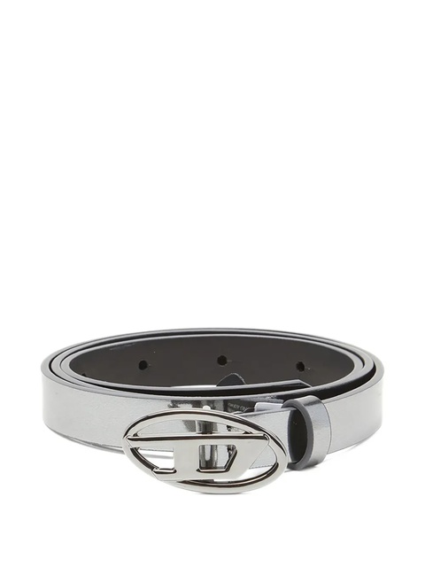 Diesel B-1dr 15 logo-plaque belt - Grey - zdjęcie produktu nr 1