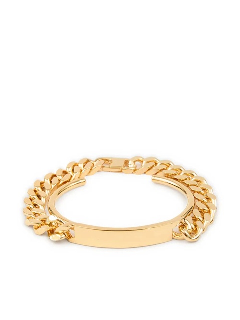 MM6 Maison Margiela chain-detail cuff bracelet - Gold - zdjęcie produktu nr 1