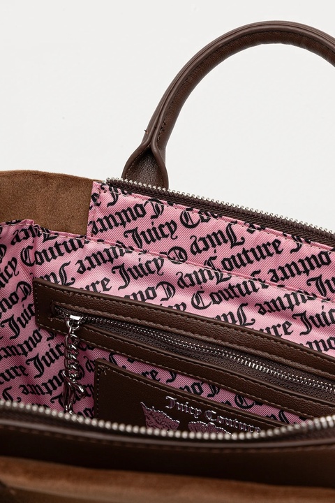 Juicy Couture torebka Iris Velvet kolor brązowy BIJIR8944WZC - zdjęcie produktu nr 1