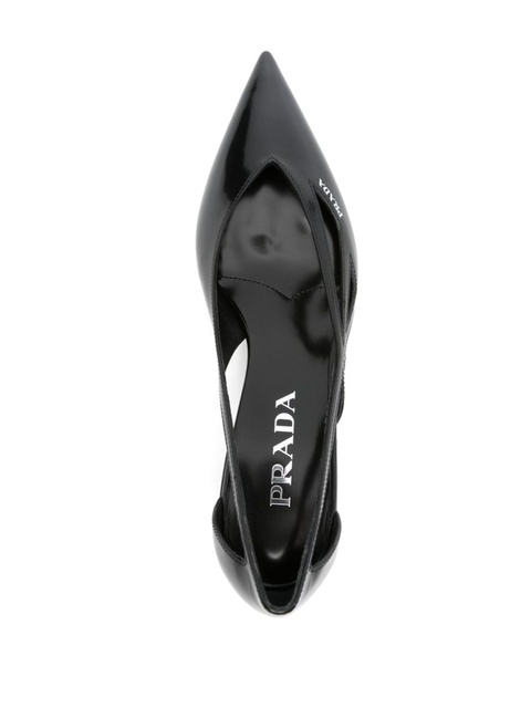 Prada 55mm debossed-logo pumps - Black - zdjęcie produktu nr 2