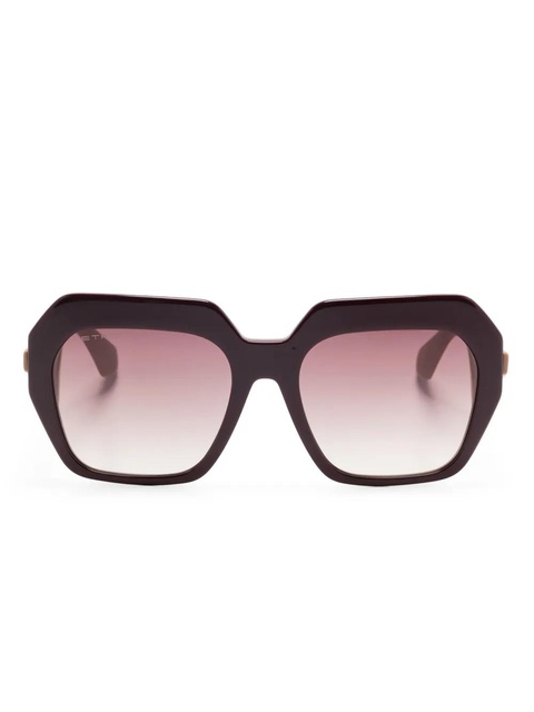 ETRO oversize-frame sunglasses - Neutrals - zdjęcie produktu nr 1
