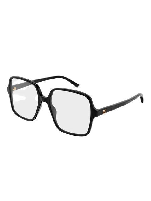 Gucci Eyewear logo-detail glasses - Black - zdjęcie produktu nr 1