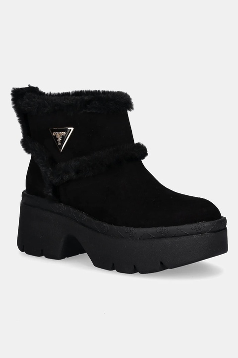 Guess śniegowce BRIDGETE kolor czarny FLFBRD ESU10 - zdjęcie produktu nr 1