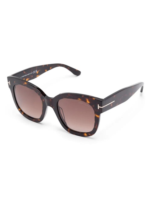 TOM FORD Eyewear Beatrix sunglasses - Brown - zdjęcie produktu nr 2