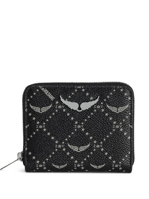 Zadig&Voltaire monogram-pattern wallet - Black - zdjęcie produktu nr 1